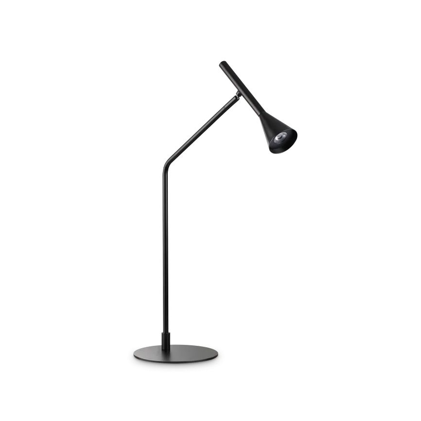 Ideal Lux - LED Stmívatelná dotyková stolní lampa DIESIS LED/6,5W/230V CRI 90 černá