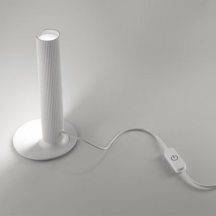 Ideal Lux - LED Stmívatelná stolní lampa DORICA LED/8W/230V CRI 90 bílá