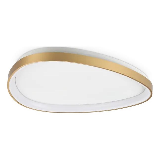 Ideal Lux - LED Stmívatelné stropní svítidlo GEMINI LED/28W/230V pr. 61 cm CRI 90 zlatá