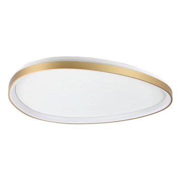 Ideal Lux - LED Stmívatelné stropní svítidlo GEMINI LED/42W/230V pr. 81 cm CRI 90 zlatá
