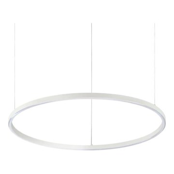 Ideal Lux - LED Stmívatelný lustr na lanku ORACLE SLIM LED/40W/230V 4000K pr. 70 cm CRI 90 bílá