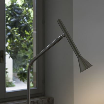 Ideal Lux - LED Stojací lampa DIESIS LED/4,5W/230V CRI 95 matný chrom