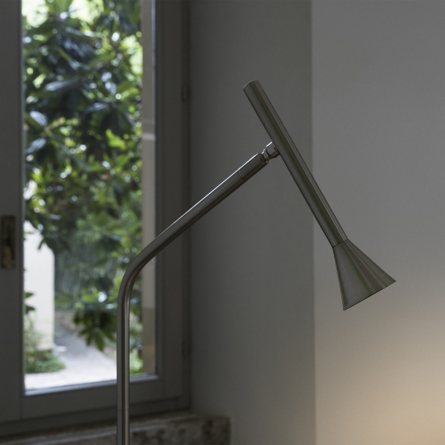 Ideal Lux - LED Stojací lampa DIESIS LED/4,5W/230V CRI 95 matný chrom