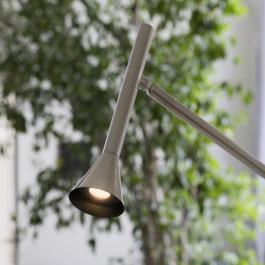 Ideal Lux - LED Stojací lampa DIESIS LED/4,5W/230V CRI 95 matný chrom