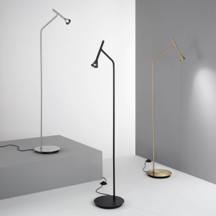 Ideal Lux - LED Stojací lampa DIESIS LED/4,5W/230V CRI 95 zlatá