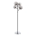 Ideal Lux - LED Stojací lampa EQUINOXE 4xG4/2W/230V lesklý chrom/kouřová
