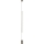 Ideal Lux - LED Stojací lampa FILO LED/14W/230V 2700K CRI 90 mosaz