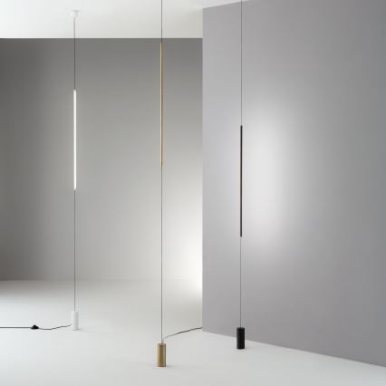 Ideal Lux - LED Stojací lampa FILO LED/14W/230V 3000K CRI 90 bílá