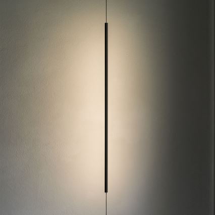 Ideal Lux - LED Stojací lampa FILO LED/14W/230V 3000K CRI 90 černá