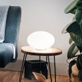 Ideal Lux - LED Stolní lampa CANDY 1xG9/3W/230V pr. 25 cm bílá