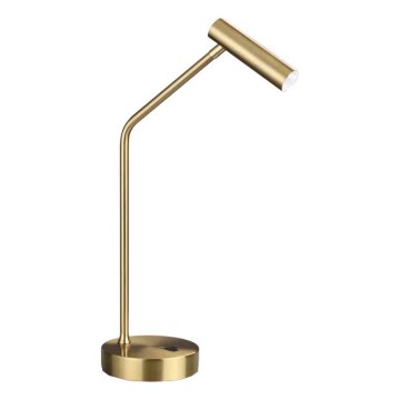 Ideal Lux - LED Stolní lampa EASY LED/3,5W/230V CRI 90 mosaz