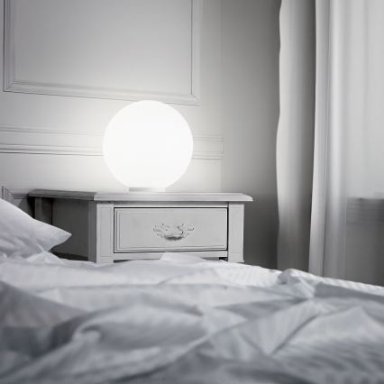 Ideal Lux - LED Stolní lampa MAPA 1xG9/3W/230V pr. 10 cm bílá