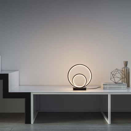 Ideal Lux - LED Stolní lampa OZ LED/22W/230V CRI 90 černá