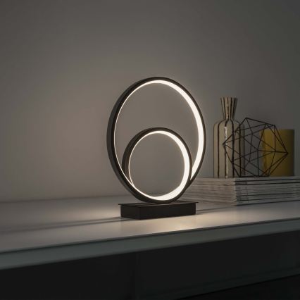 Ideal Lux - LED Stolní lampa OZ LED/22W/230V CRI 90 černá