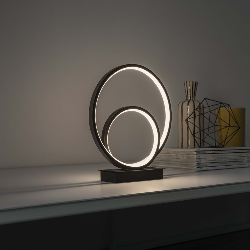 Ideal Lux - LED Stolní lampa OZ LED/22W/230V CRI 90 černá