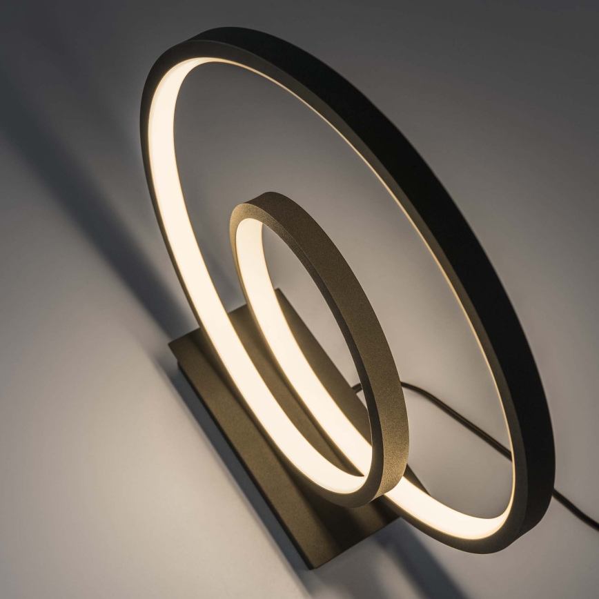 Ideal Lux - LED Stolní lampa OZ LED/22W/230V CRI 90 černá