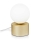 Ideal Lux - LED Stolní lampa PERLAGE 1xG9/3W/230V zlatá/bílá