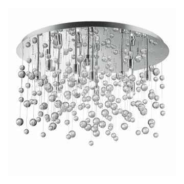 Ideal Lux - LED Stropní svítidlo 12xG9/3W/230V pr. 63 cm lesklý chrom