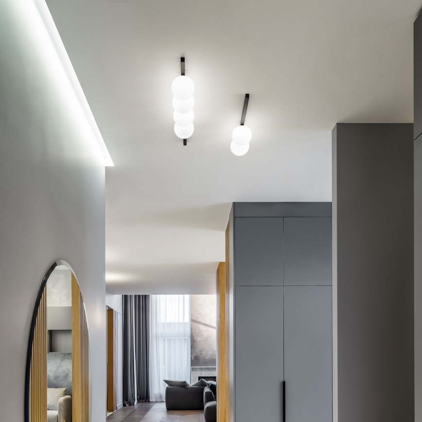 Ideal Lux - LED Stropní svítidlo BINOMIO 4xG9/3W/230V černá
