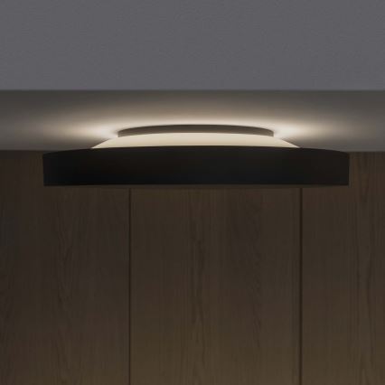 Ideal Lux - LED Stropní svítidlo FLY LED/26W/230V 2700K pr. 45 cm CRI 90 IP40 černá