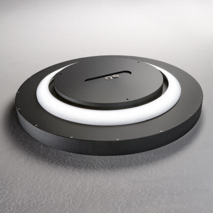Ideal Lux - LED Stropní svítidlo FLY LED/26W/230V 2700K pr. 45 cm CRI 90 IP40 černá