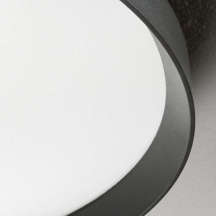 Ideal Lux - LED Stropní svítidlo FLY LED/26W/230V 2700K pr. 45 cm CRI 90 IP40 černá