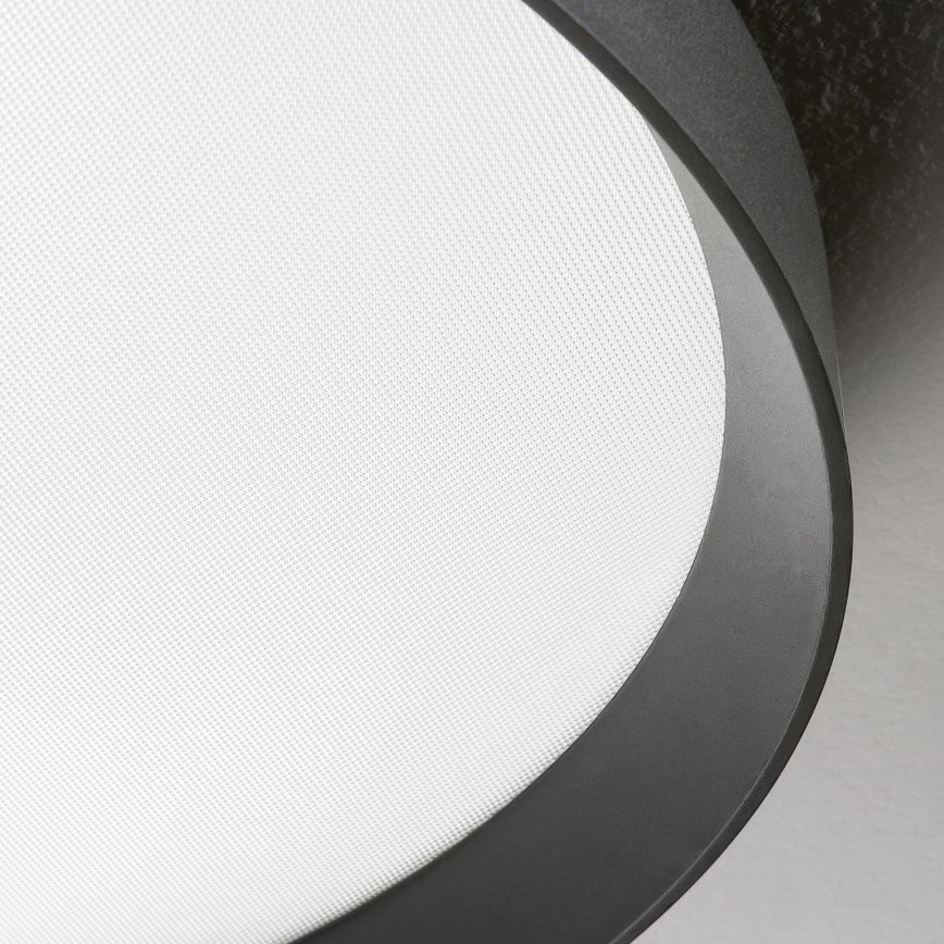 Ideal Lux - LED Stropní svítidlo FLY LED/26W/230V 2700K pr. 45 cm CRI 90 IP40 černá