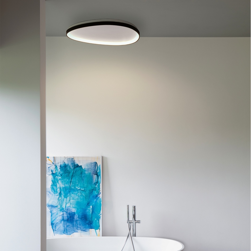 Ideal Lux - LED Stropní svítidlo GEMINI LED/30W/230V pr. 61 cm CRI 90 černá