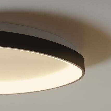 Ideal Lux - LED Stropní svítidlo GEMINI LED/30W/230V pr. 61 cm CRI 90 černá