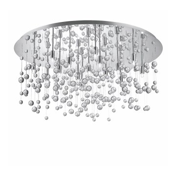 Ideal Lux - LED Stropní svítidlo NEVE 15xG9/3W/230V pr. 80 cm lesklý chrom