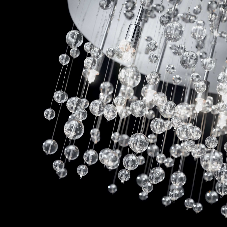 Ideal Lux - LED Stropní svítidlo NEVE 8xG9/3W/230V pr. 40,5 cm lesklý chrom