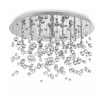 Ideal Lux - LED Stropní svítidlo NEVE 8xG9/3W/230V pr. 40,5 cm lesklý chrom