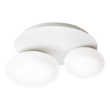 Ideal Lux - LED Stropní svítidlo NINFEA 2xGX53/9W/230V bílá