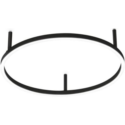 Ideal Lux - LED Stropní svítidlo ORACLE SLIM LED/29W/230V 4000K pr. 50 cm černá