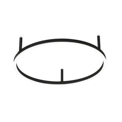 Ideal Lux - LED Stropní svítidlo ORACLE SLIM LED/32W/230V 3000K pr. 50 cm černá