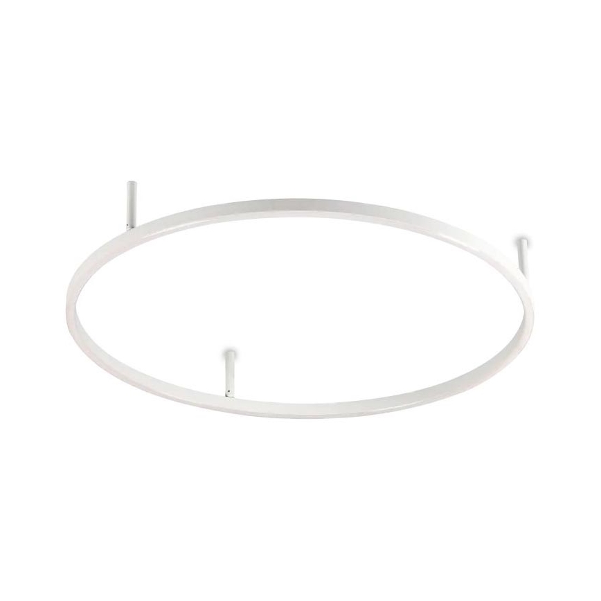 Ideal Lux - LED Stropní svítidlo ORACLE SLIM LED/37W/230V 2700K CRI 90 pr. 70 cm bílá