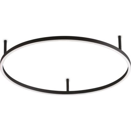 Ideal Lux - LED Stropní svítidlo ORACLE SLIM LED/37W/230V 2700K pr. 70 cm černá