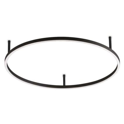 Ideal Lux - LED Stropní svítidlo ORACLE SLIM LED/37W/230V 3000K CRI 90 pr. 70 cm černá