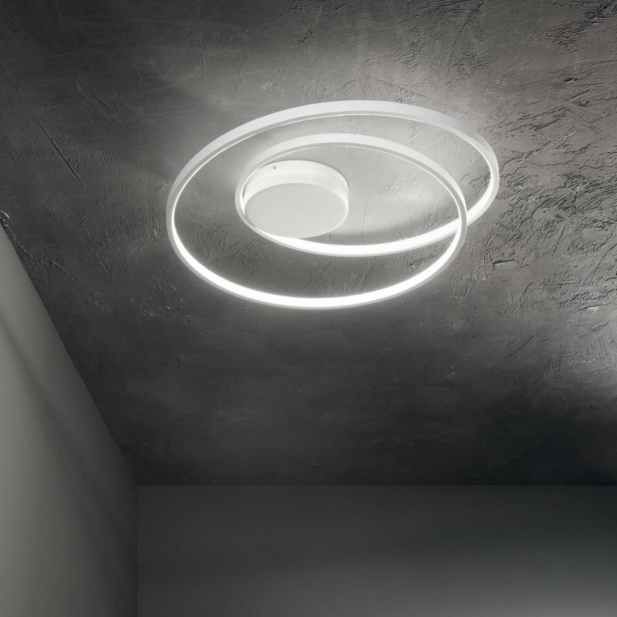 Ideal Lux - LED Stropní svítidlo OZ LED/47W/230V pr. 60 cm CRI 90 bílá