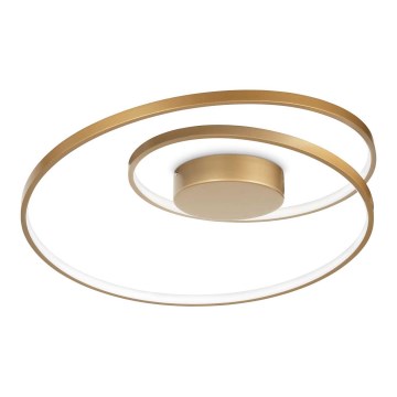 Ideal Lux - LED Stropní svítidlo OZ LED/47W/230V pr. 60 cm CRI 90 zlatá