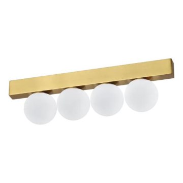 Ideal Lux - LED Stropní svítidlo PING PONG 4xLED/3W/230V CRI 90 mosaz