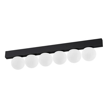 Ideal Lux - LED Stropní svítidlo PING PONG 6xLED/3W/230V CRI 90 černá