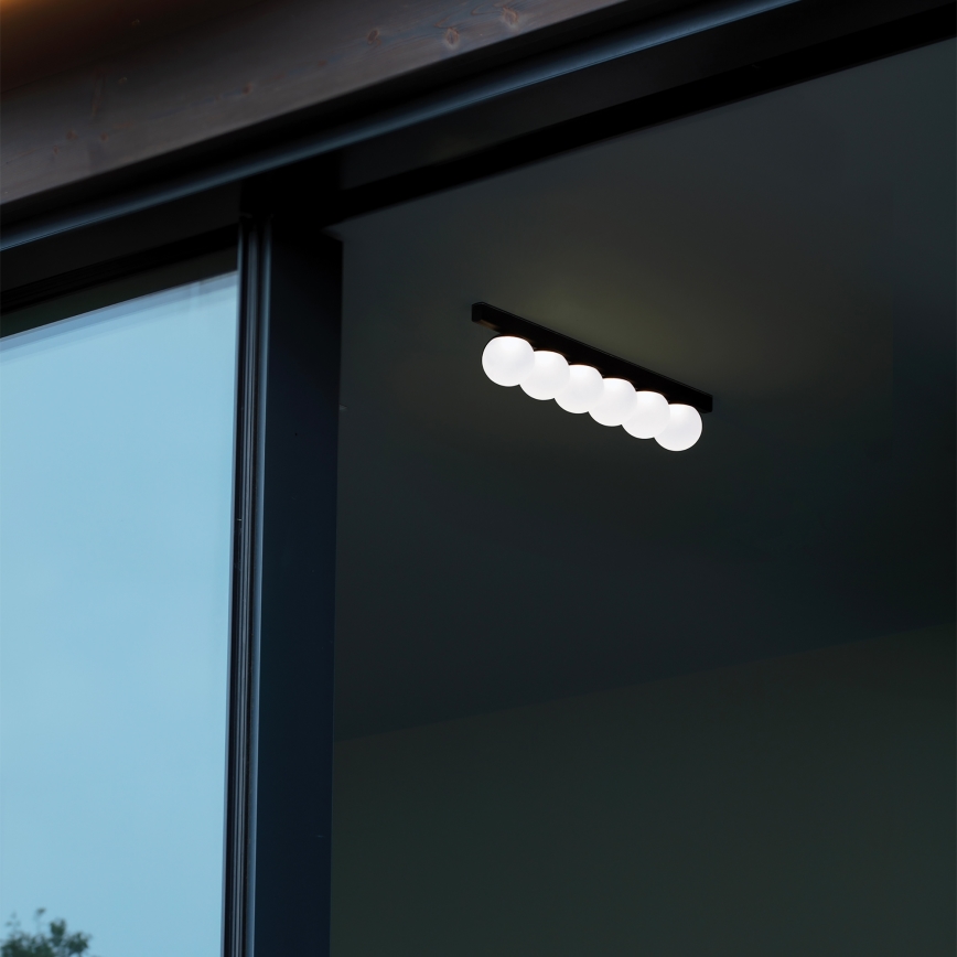 Ideal Lux - LED Stropní svítidlo PING PONG 6xLED/3W/230V CRI 90 černá