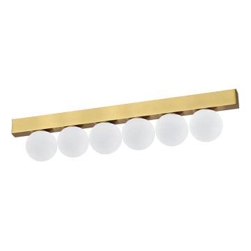 Ideal Lux - LED Stropní svítidlo PING PONG 6xLED/3W/230V CRI 90 mosaz