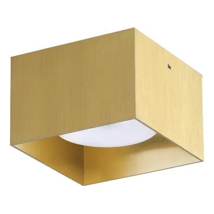 Ideal Lux - LED Stropní svítidlo SPIKE 1xGX53/9W/230V zlatá
