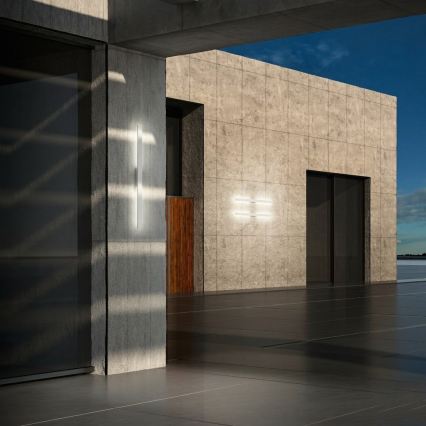 Ideal Lux - LED Venkovní nástěnné svítidlo LINEA LED/23W/230V CRI 90 144 cm IP54 bílá