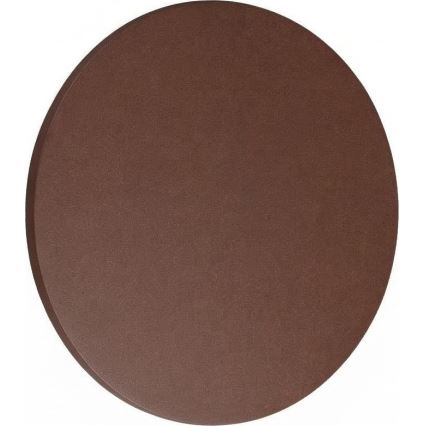 Ideal Lux - LED Venkovní nástěnné svítidlo PUNTO LED/16W/230V CRI 90 pr. 30 cm IP54 hnědá