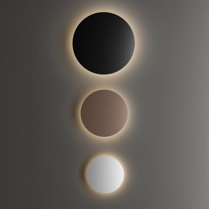 Ideal Lux - LED Venkovní nástěnné svítidlo PUNTO LED/9W/230V CRI 90 pr. 18 cm IP54 hnědá