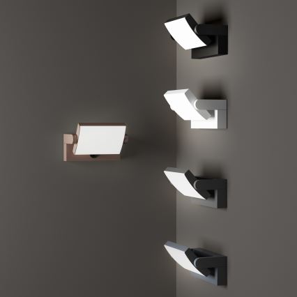 Ideal Lux - LED Venkovní nástěnné svítidlo se senzorem SWIPE LED/21W/230V CRI 90 IP54 šedá