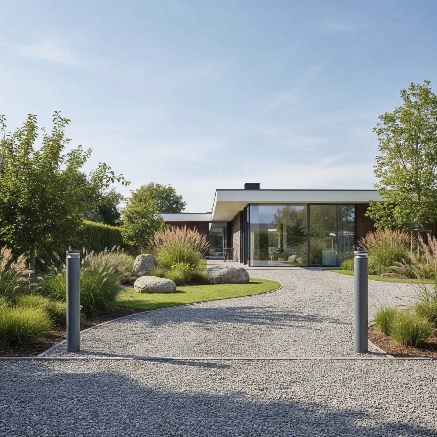 Ideal Lux - LED Venkovní lampa BOEING LED/14W/230V 100 cm CRI 90 IP65 antracit